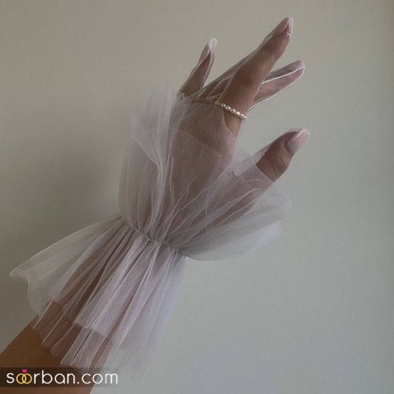 مدل دستکش توری مجلسی | 20 مدل دستکش توری مجلسی مشکی و سفید و صورتی فقط خانم های باکلاس ببینن