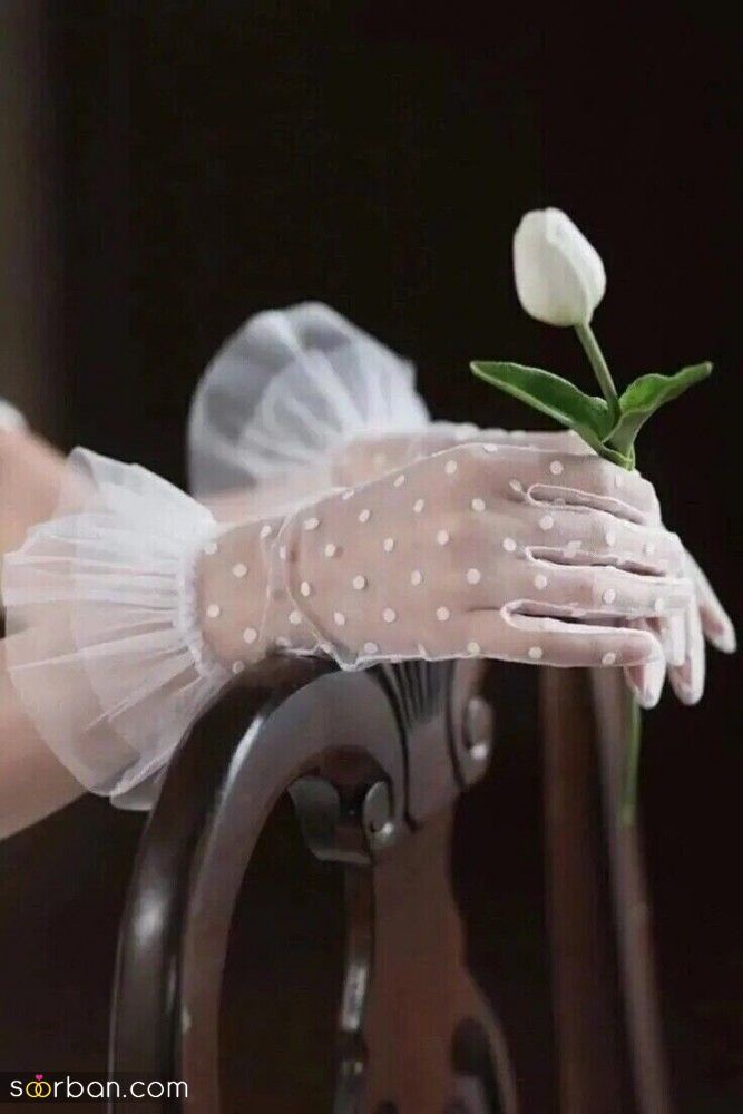 مدل دستکش توری مجلسی | 20 مدل دستکش توری مجلسی مشکی و سفید و صورتی فقط خانم های باکلاس ببینن