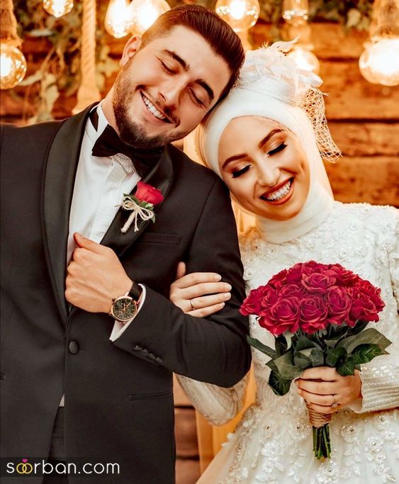40 مدل ژست عکاسی عروس و داماد فوق العاده شیک لاکچری و جذاب برای داشتن عکس های به یاد ماندنی