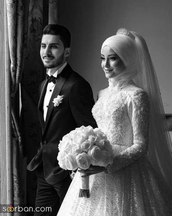 40 مدل ژست عکاسی عروس و داماد فوق العاده شیک لاکچری و جذاب برای داشتن عکس های به یاد ماندنی