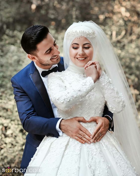 40 مدل ژست عکاسی عروس و داماد فوق العاده شیک لاکچری و جذاب برای داشتن عکس های به یاد ماندنی