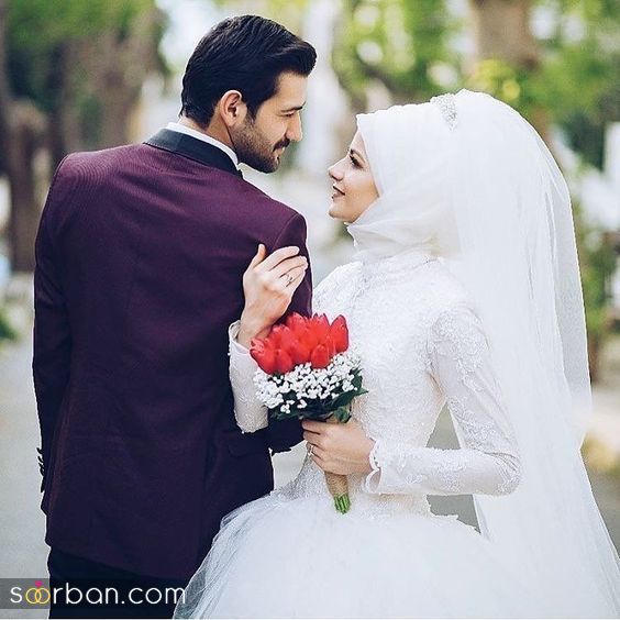 40 مدل ژست عکاسی عروس و داماد فوق العاده شیک لاکچری و جذاب برای داشتن عکس های به یاد ماندنی
