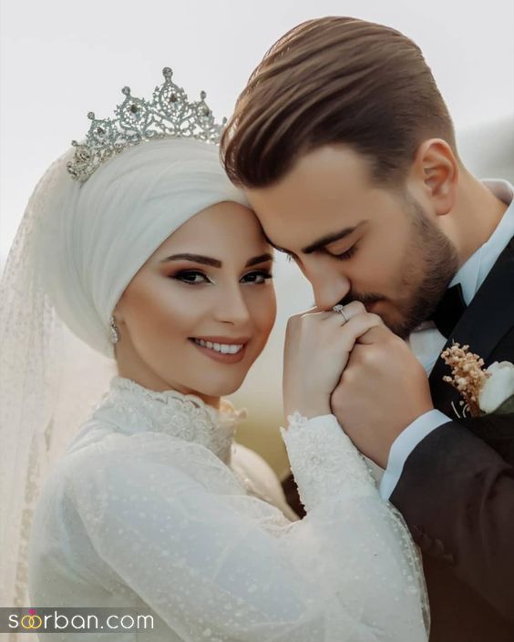 40 مدل ژست عکاسی عروس و داماد فوق العاده شیک لاکچری و جذاب برای داشتن عکس های به یاد ماندنی