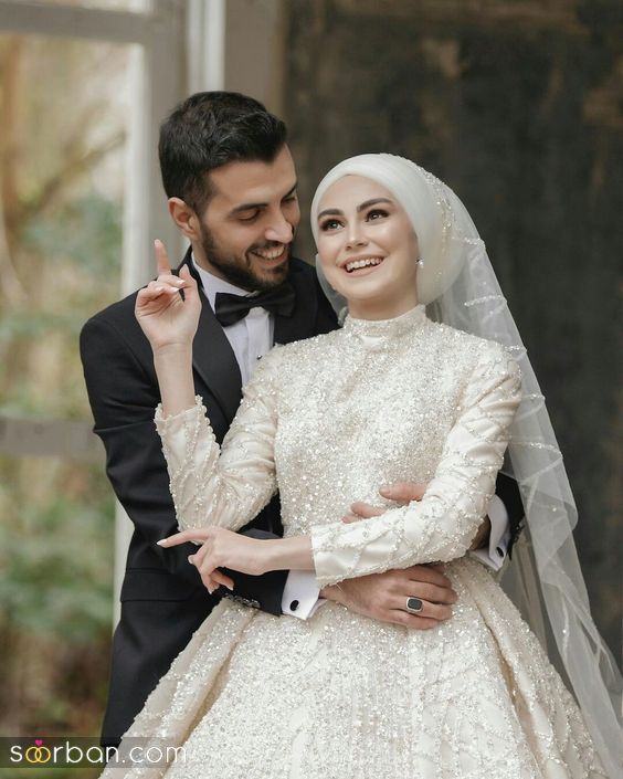40 مدل ژست عکاسی عروس و داماد فوق العاده شیک لاکچری و جذاب برای داشتن عکس های به یاد ماندنی