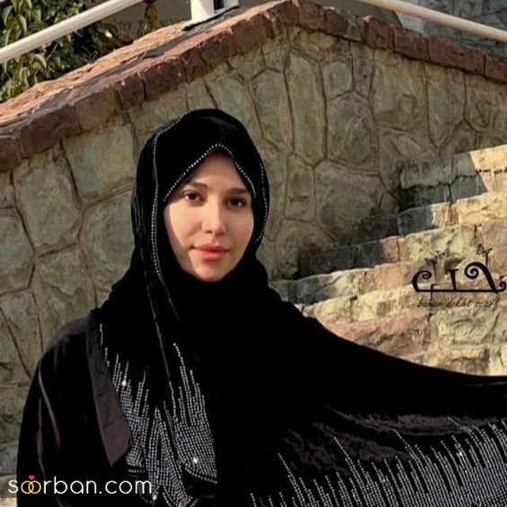 32 مدل شال مشکی جدید 1403 فوق العاده جذاب شیک و لاکچری برای خاص پسندان