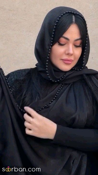 32 مدل شال مشکی جدید 1403 فوق العاده جذاب شیک و لاکچری برای خاص پسندان