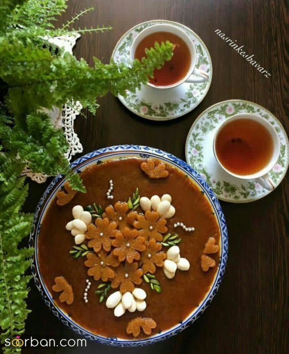 37 مدل تزیین حلوا مجلسی جدید 1403 با ایده های ساده و متنوع برای خوش سلیقه ها !