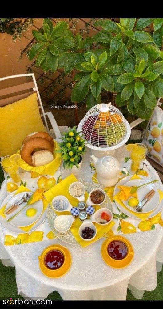 40 مدل تزیین صبحانه / برای داشتن یک صبحانه دو نفره عاشقانه خوشمزه 