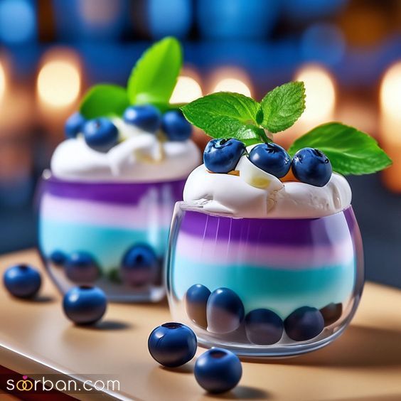 مدل تزیین ژله لیوانی جدید 2025؛ خوشگل ترین ایده ها مخصوص تازه عروس ها!