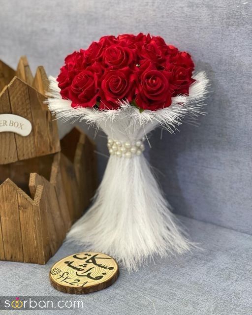 دسته گل نامزدی ۱۴۰۴ گل برای مراسم نامزدی و بله برون که هرچی از خوشگلیاش بگیم کمه!