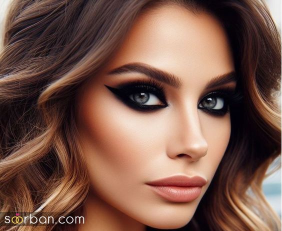 42 مدل میکاپ اسموکی عربی جدید 2025 فوق العاده شیک جذاب و خاص 