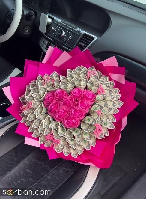 ایده تزیین پول جدید 1404 / با روش خلاقانه برای عیدی، تولد و هدیه به عزیزان