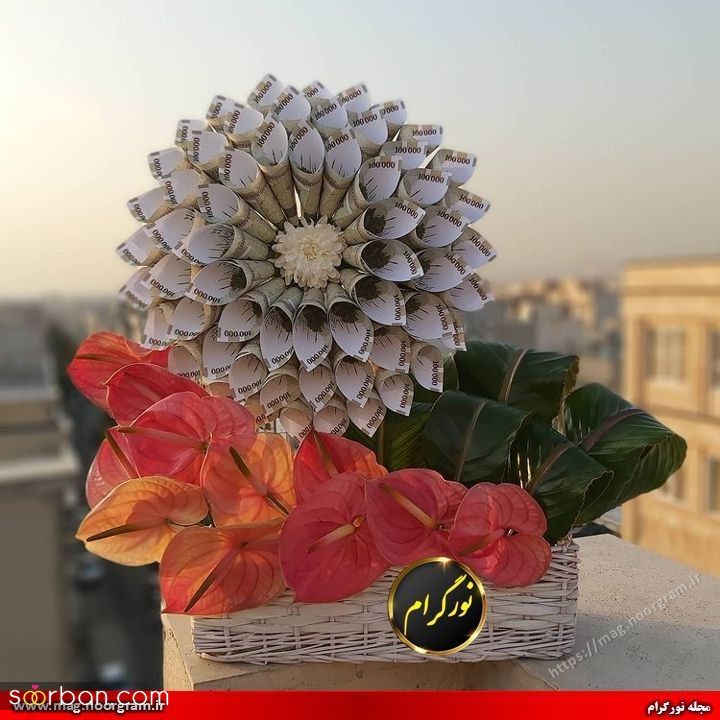 ایده تزیین پول جدید 1404 / با روش خلاقانه برای عیدی، تولد و هدیه به عزیزان
