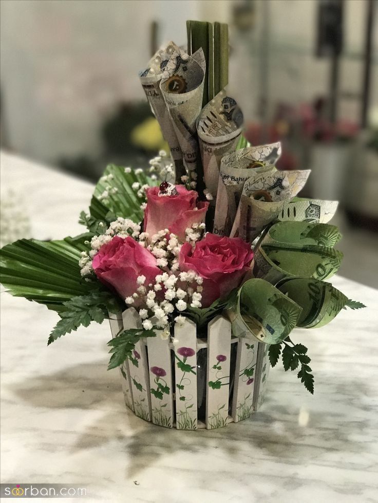 ایده تزیین پول جدید 1404 / با روش خلاقانه برای عیدی، تولد و هدیه به عزیزان
