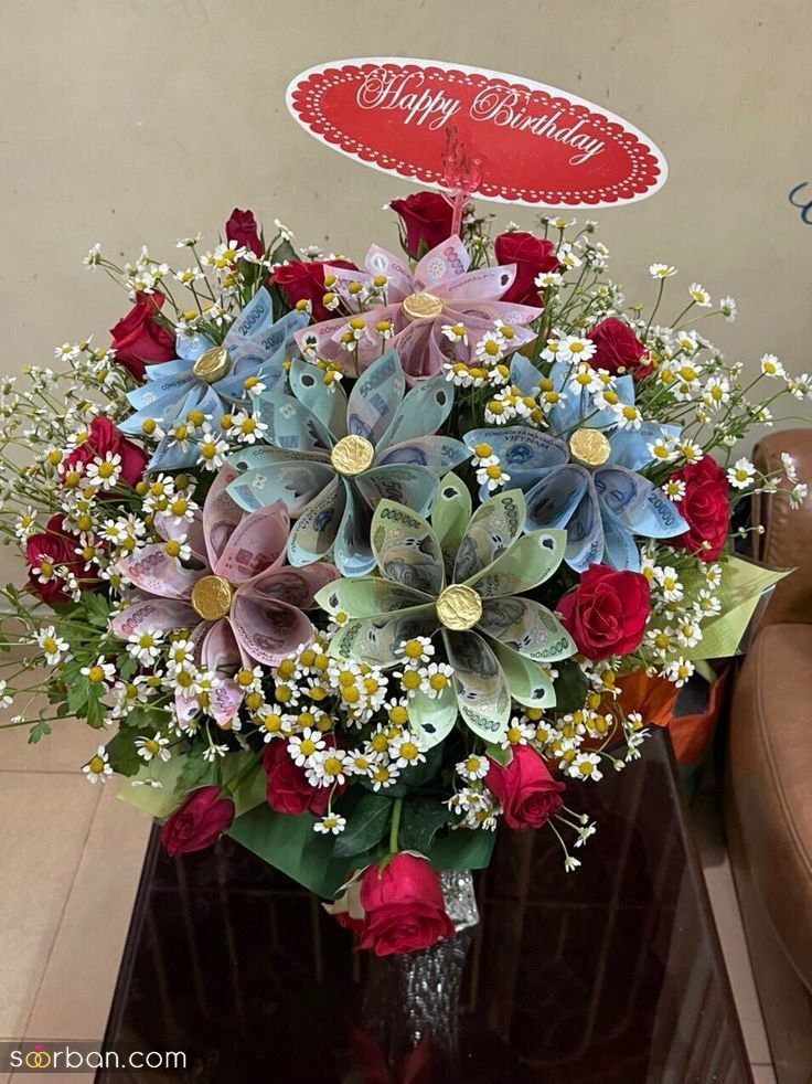 ایده تزیین پول جدید 1404 / با روش خلاقانه برای عیدی، تولد و هدیه به عزیزان