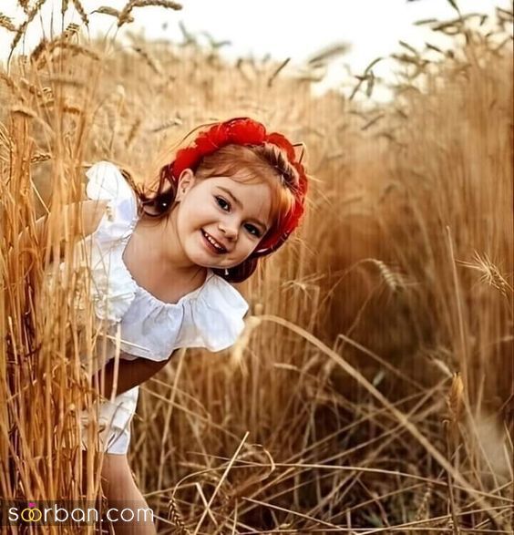 عکاسی از کودک در طبیعت با 50 ایده و ژست عکس کودک در فضای باز جدید