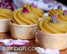 تزیین حلوا با گل محمدی؛ 30 ایده شیک و مجلسی تزیین حلوا برای سفره افطار در ماه رمضان