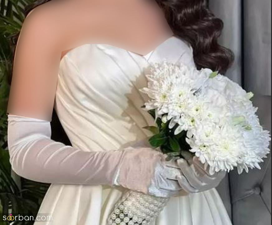 ۳۰ مدل لباس عروس دکلته ساده و پرنسسی برای خانم هایی که دنبال لباس عروس شیک و رویایی بودن!