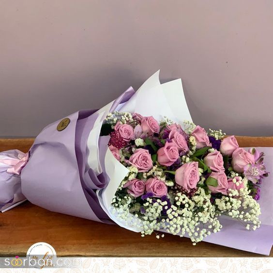 عکس دسته گل لاکچری 2025 خاص و خفن/ هدیه جذاب به عشقت
