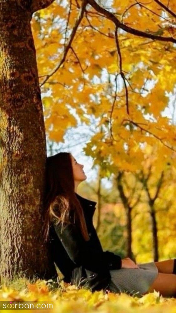 35 ژست عکس پاییزی در جنگل دخترانه زیبا جذاب و شیک برای ثبت زیباترین لحظات پاییزی