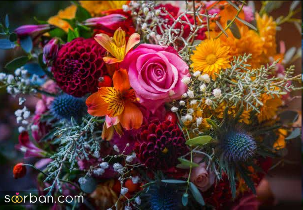 ۶ فاکتور ضروری انتخاب گل برای تزئینات تالار و و دسته گل عروس
