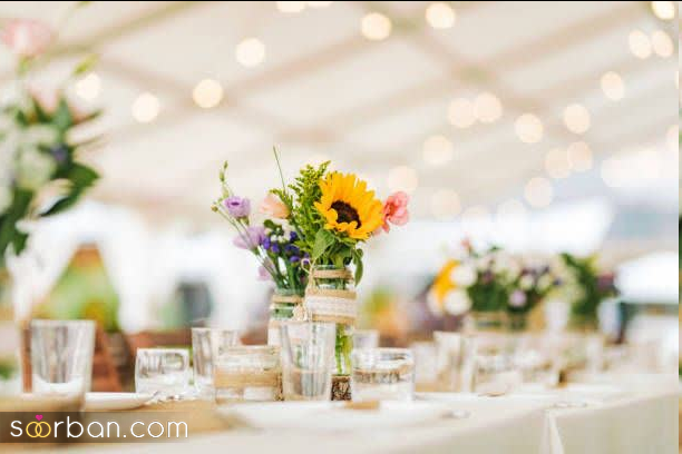 ۶ فاکتور ضروری انتخاب گل برای تزئینات تالار و و دسته گل عروس