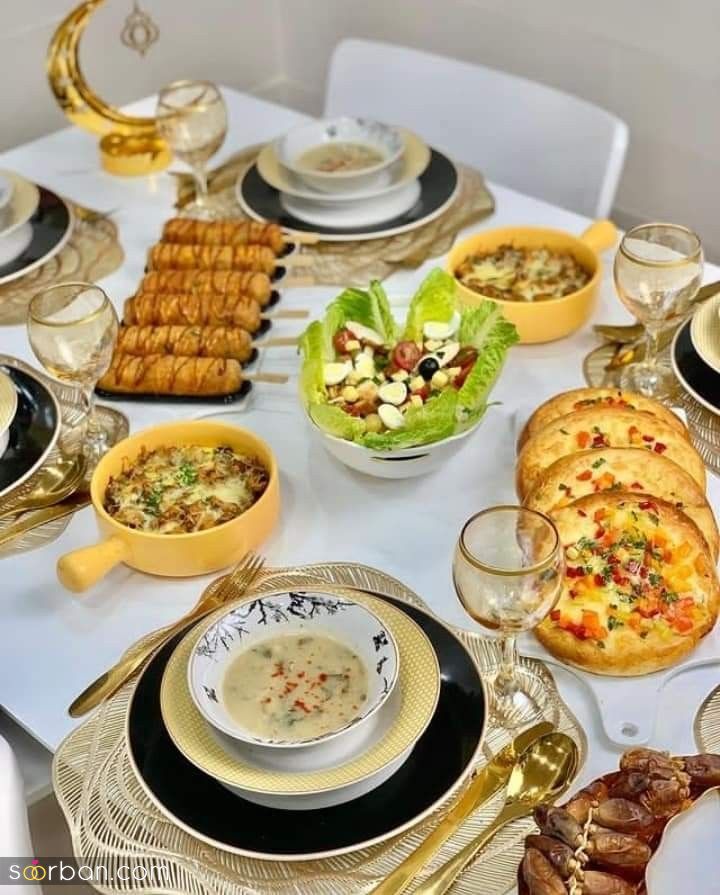 40 ایده دیزاین میز غذا مهمانی شیک و لاکچری برای عروس هایی که می خوان فامیل شوهرو دیوونه کنن !!