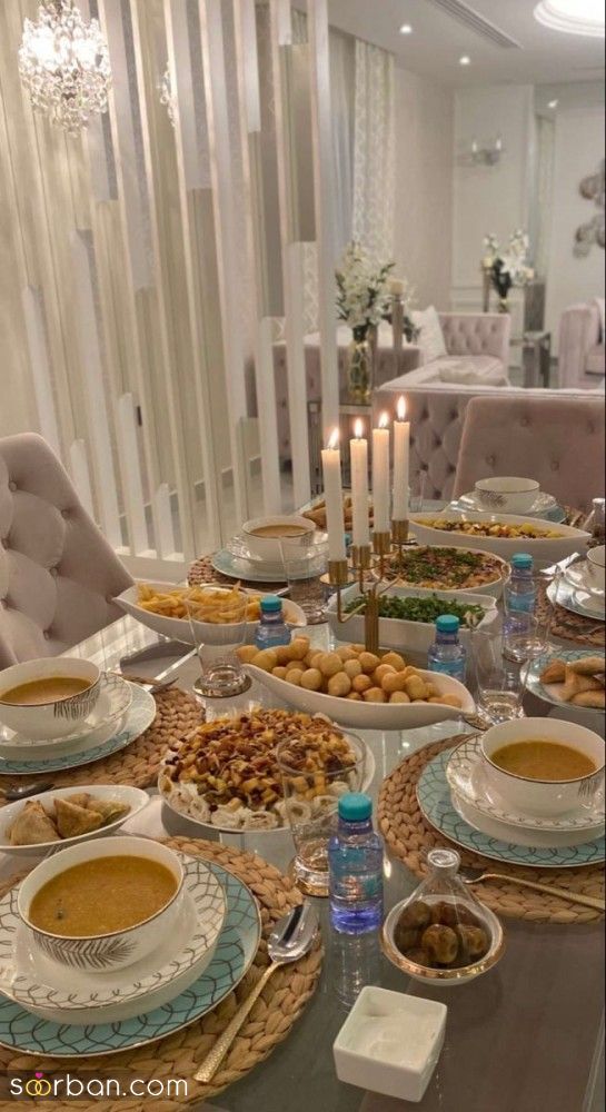 40 ایده دیزاین میز غذا مهمانی شیک و لاکچری برای عروس هایی که می خوان فامیل شوهرو دیوونه کنن !!