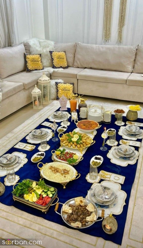 40 ایده دیزاین میز غذا مهمانی شیک و لاکچری برای عروس هایی که می خوان فامیل شوهرو دیوونه کنن !!