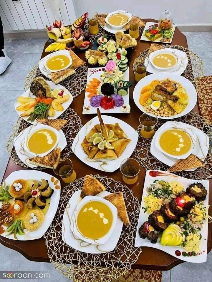 40 ایده دیزاین میز غذا مهمانی شیک و لاکچری برای عروس هایی که می خوان فامیل شوهرو دیوونه کنن !!