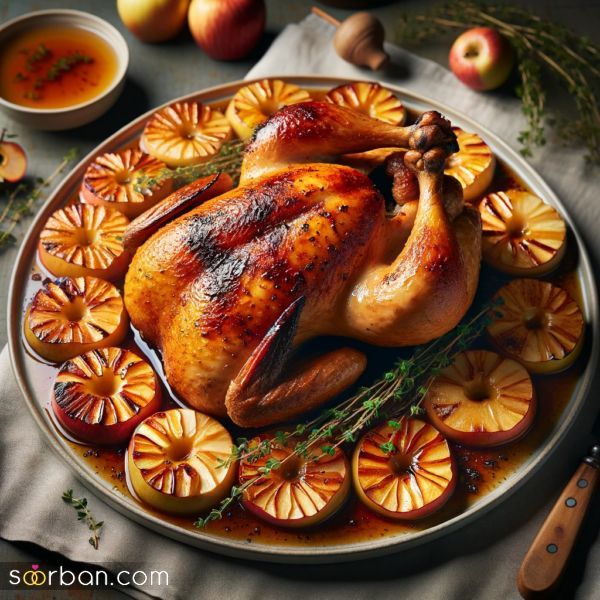تزیین مرغ مجلسی؛ ایده های جذاب تزیین مرغ مخصوص مهمانی و پاگشای نوعروس در سال جدید