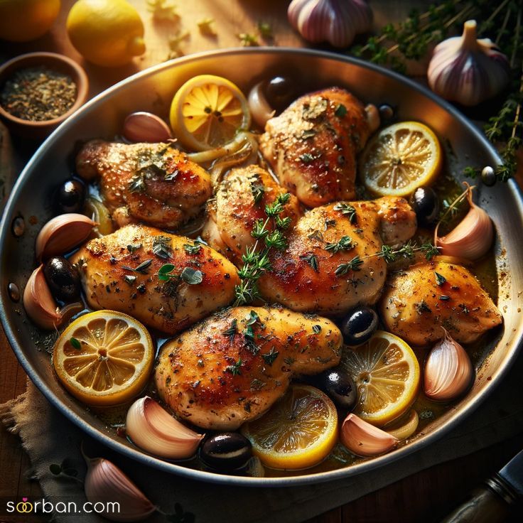 تزیین مرغ مجلسی؛ ایده های جذاب تزیین مرغ مخصوص مهمانی و پاگشای نوعروس در سال جدید