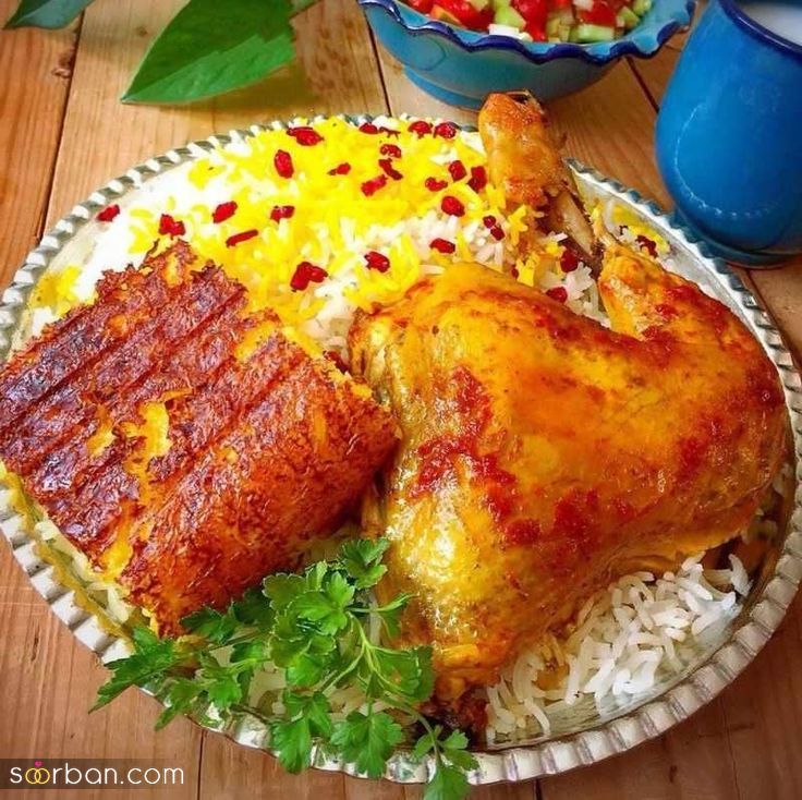 تزیین مرغ مجلسی؛ ایده های جذاب تزیین مرغ مخصوص مهمانی و پاگشای نوعروس در سال جدید