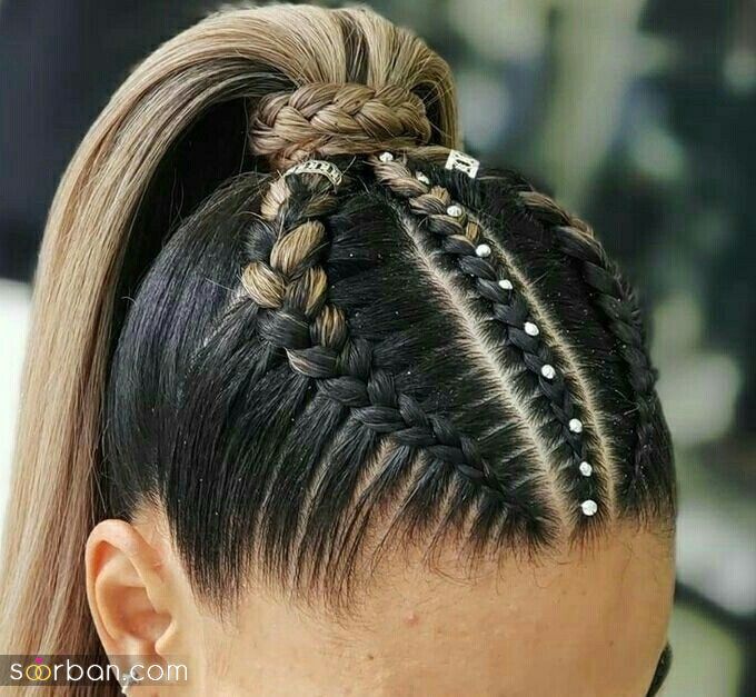 مدل موی بافت کف سری ژورنالی | عکس های شیک و جدید بافت کف سری ژورنالی خفن و خوشگل