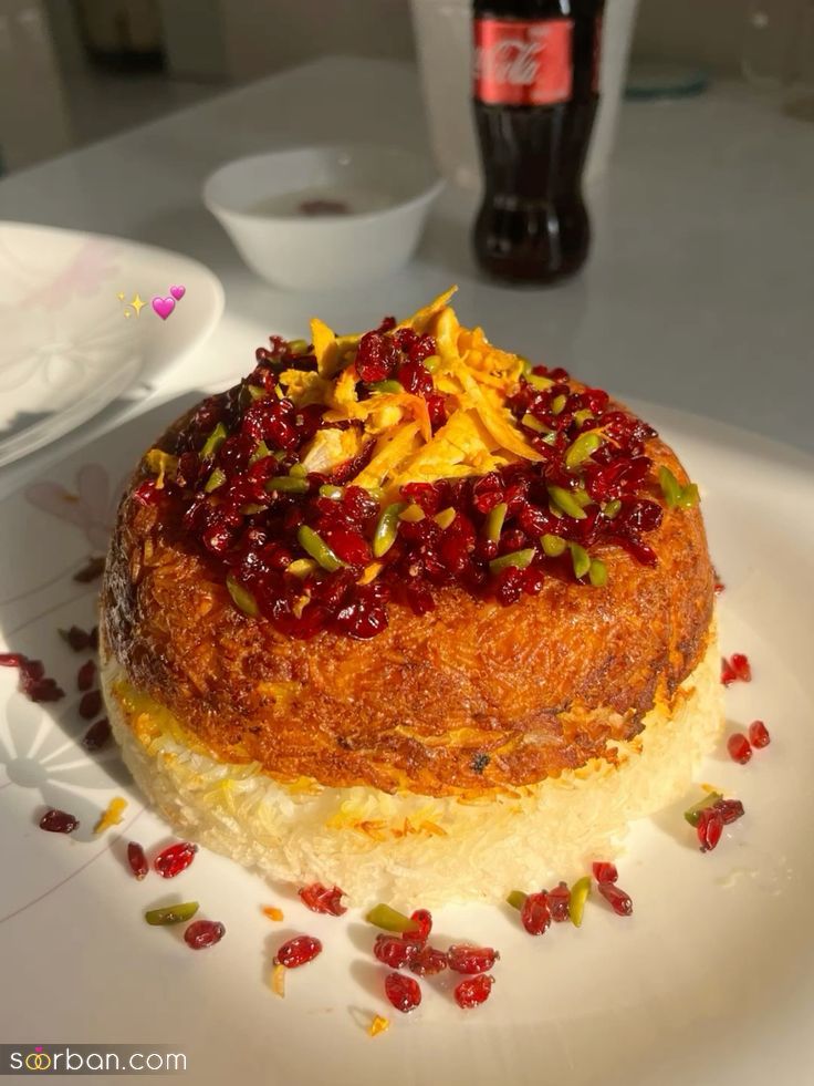 تزیین ته چین خوشمزه؛ تزیین ته چین مرغ و گوشت با ایده های شیک و جذاب برای پاگشای عروس