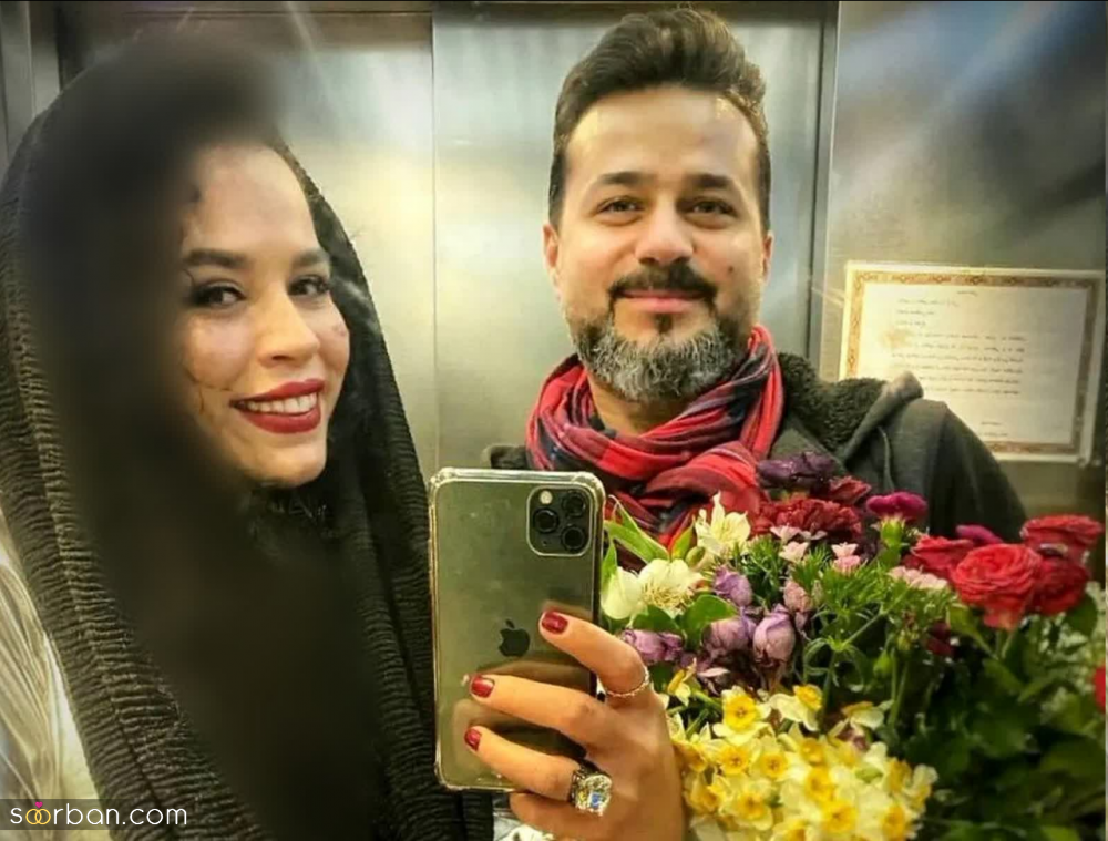 عکس لو رفته از کارت عروسی ملیکا شریفی نیا و شوهر سابقش که طلاق گرفتند! + علت طلاقشان چه بود؟!