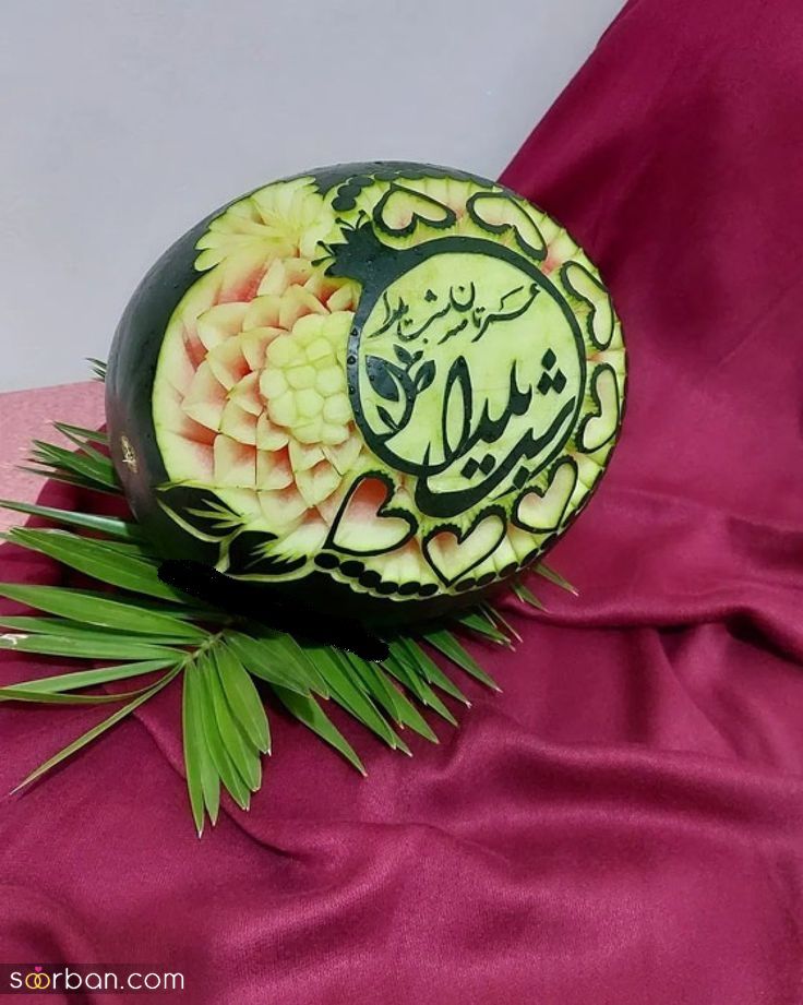 40 ایده تزیین هندوانه شب یلدا 1403 با ایده های خلاقانه و شیک مخصوص عروس هایی که میخوان هنرشونو به رخ بقیه بکشن!