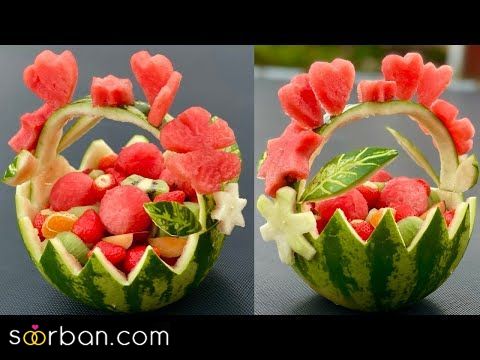 40 ایده تزیین هندوانه شب یلدا 1403 با ایده های خلاقانه و شیک مخصوص عروس هایی که میخوان هنرشونو به رخ بقیه بکشن!