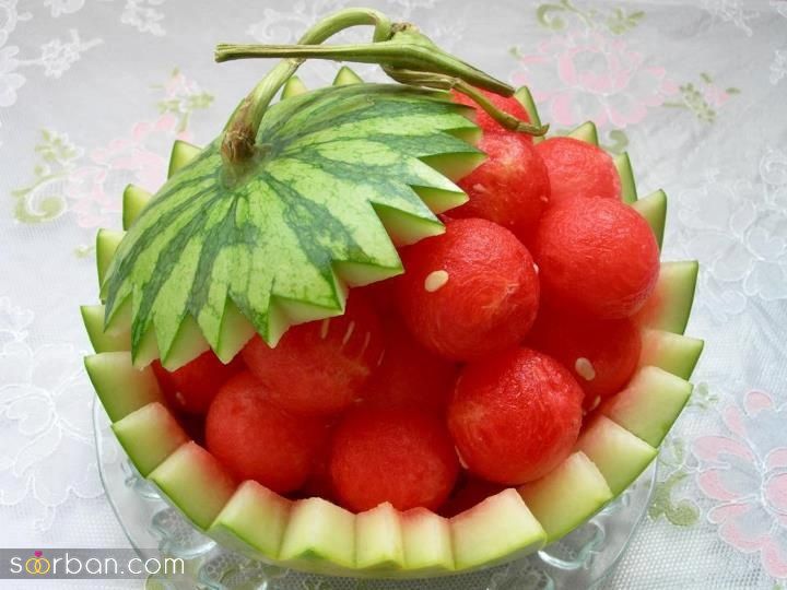 40 ایده تزیین هندوانه شب یلدا 1403 با ایده های خلاقانه و شیک مخصوص عروس هایی که میخوان هنرشونو به رخ بقیه بکشن!
