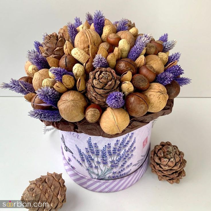 37 مدل تزیین آجیل شب یلدا برای عروس و مهمانی با ایده های ساده خلاقانه و شیک 