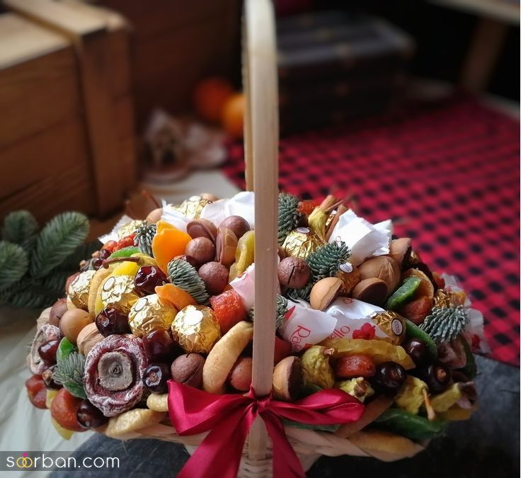 37 مدل تزیین آجیل شب یلدا برای عروس و مهمانی با ایده های ساده خلاقانه و شیک 