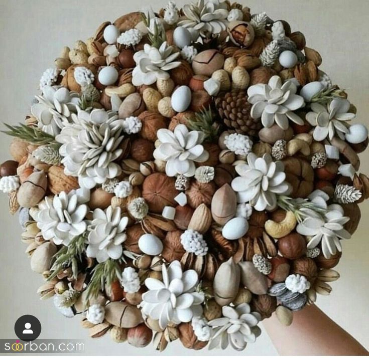 37 مدل تزیین آجیل شب یلدا برای عروس و مهمانی با ایده های ساده خلاقانه و شیک 