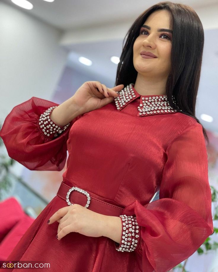 پیراهن عروس برای شب یلدا | پیراهن یلدایی عروس جدید ۱۴۰۳