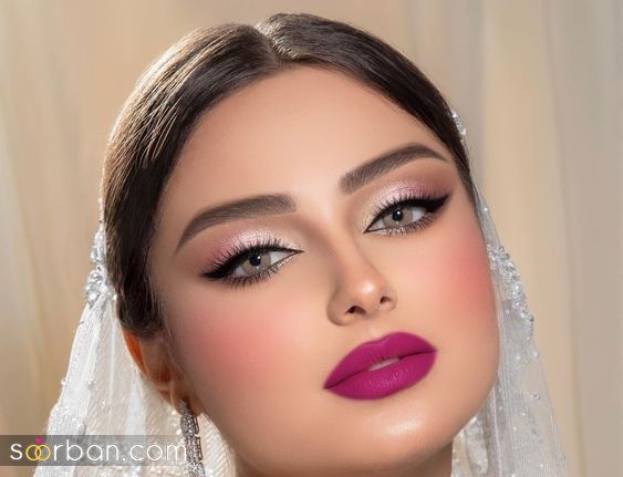 مدل آرایش صورت با رژ صورتی؛ دخترانه شیک و کیوت که حسابی نازت میکنه! 