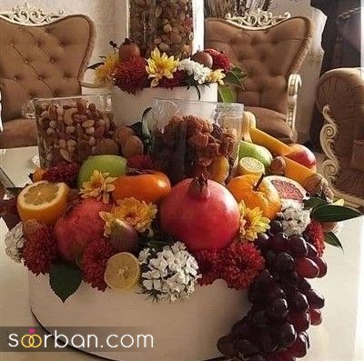 تزیین یلدا با 40 ایده ساده لاکچری و باکلاس که میتونی یه یلدایی راحت و شیک بچینی !