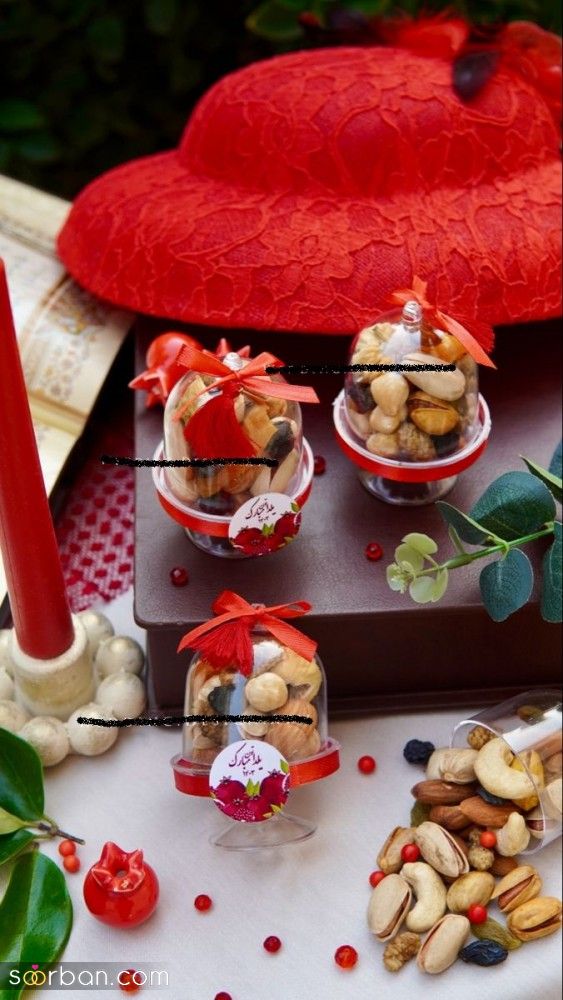 40 ایده گیفت یلدایی جدید ساده و شیک برای عروس مهمانی و مدرسه که ببینی عاشقش میشی !