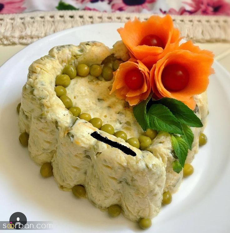تزیین سالاد الویه شیک؛ 30 تزیین الویه مخصوص عروس هایی که میخوان سلیقشونو نشون بدن!