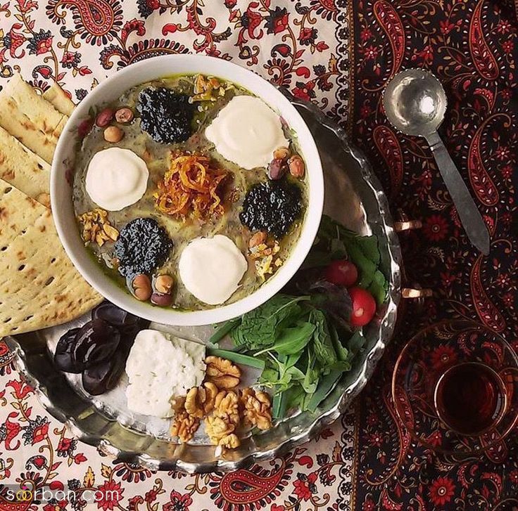 تزیین آش رشته شیک؛ تزیین آش رشته با ایده های شیک و خلاقانه مخصوص افطار 