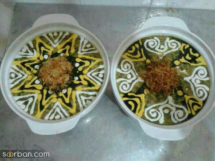 تزیین آش رشته شیک؛ تزیین آش رشته با ایده های شیک و خلاقانه مخصوص افطار 
