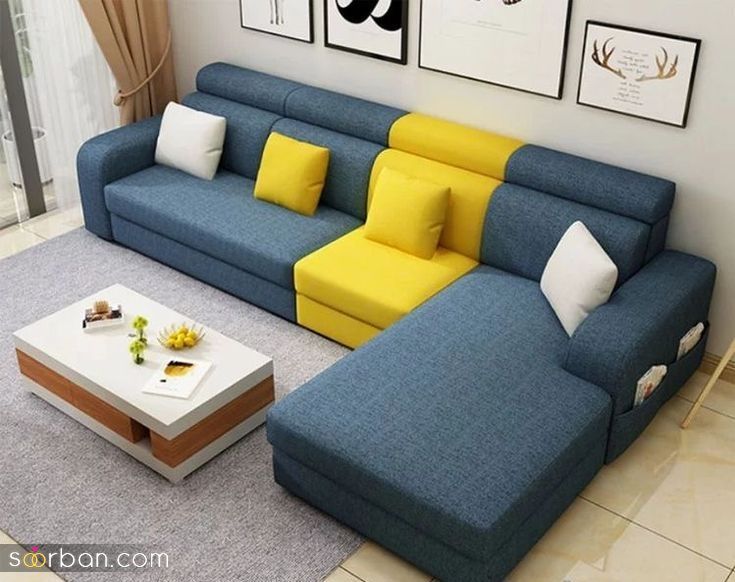 مدل مبل ال جدید 2025 برای جهیزیه عروس / ساده و شیک که خونتو رویایی میکنه!